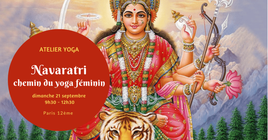 atelier yoga Navaratri chemin du yoga féminin