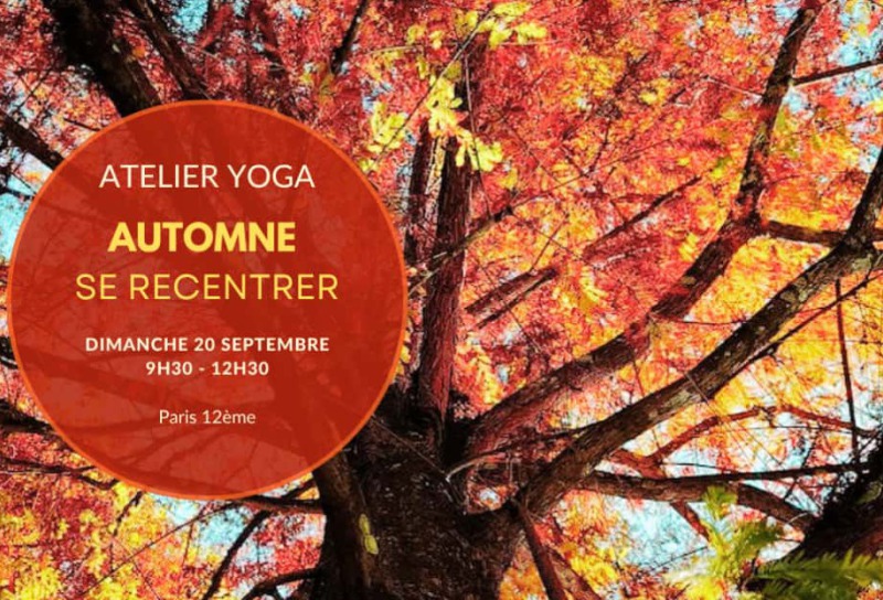 atelier yoga automne se recentrer