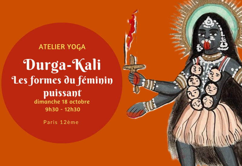 atelier yoga féminin sacré Durga-Kali