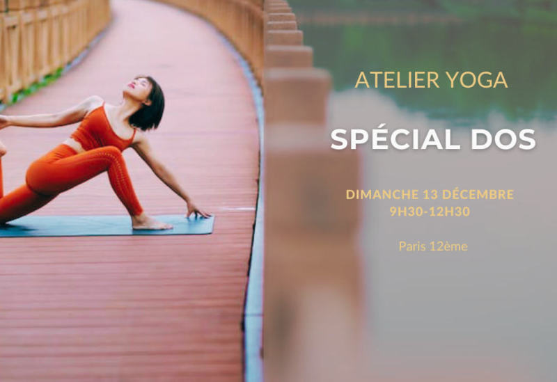 atelier yoga spécial Dos