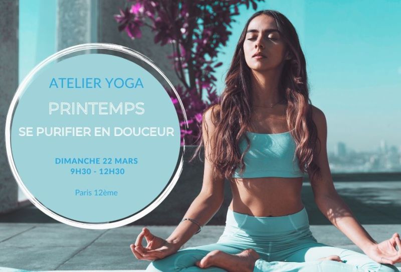 atelier yoga purification de Printemps