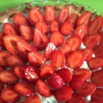 Tarte aux fraises vegan